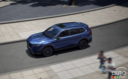 2023 Honda CR-V, from above